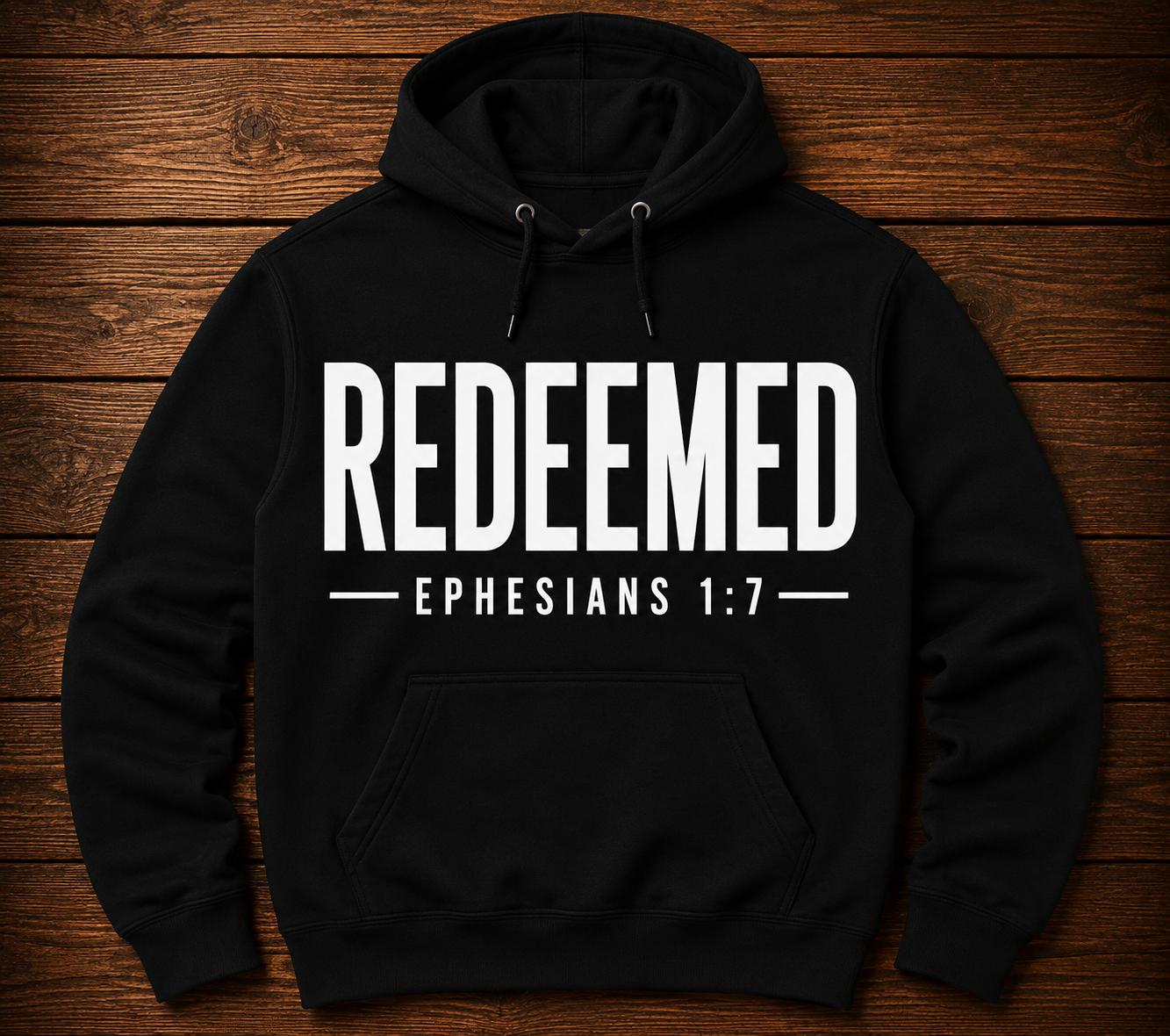 REDEEMED FAITH HOODIE – EPHESIANS 1:7