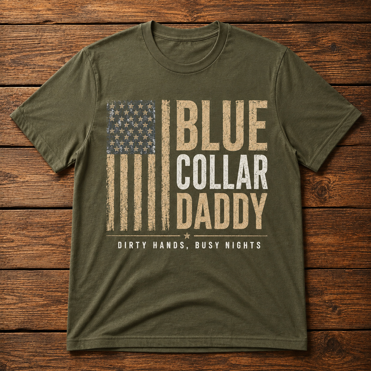 BLUE COLLAR DADDY T-SHIRT