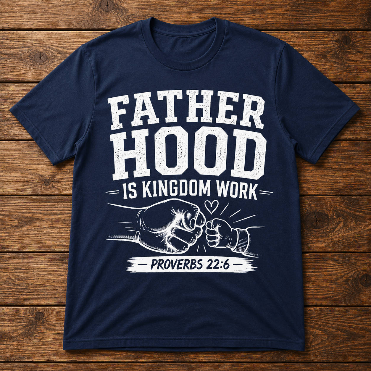 Fatherhood T-Shirt – Proverbs 22:6