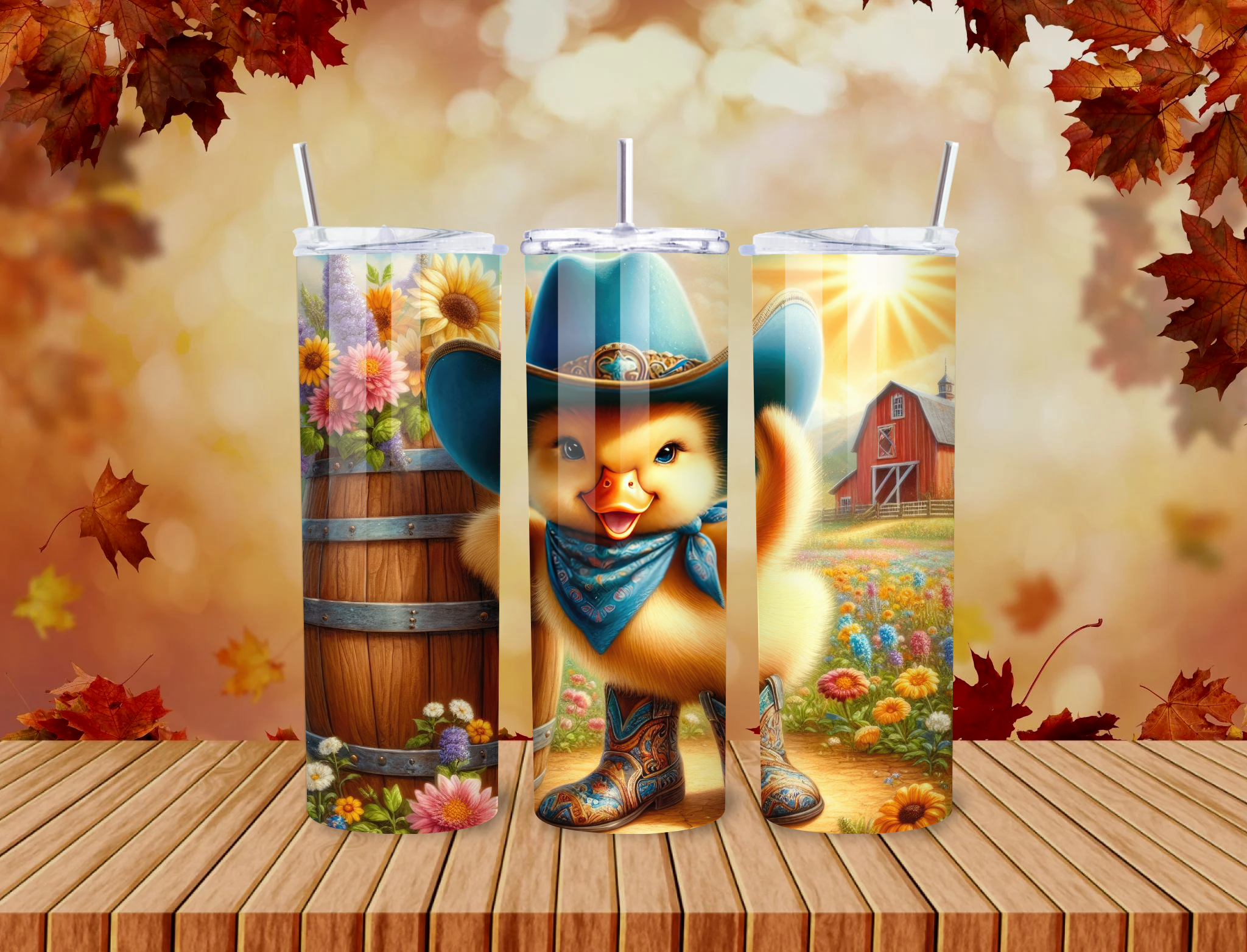 Cowboy Duck 20 oz Tumbler