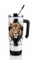 Man of Faith Lion 30 oz Speaker Tumbler