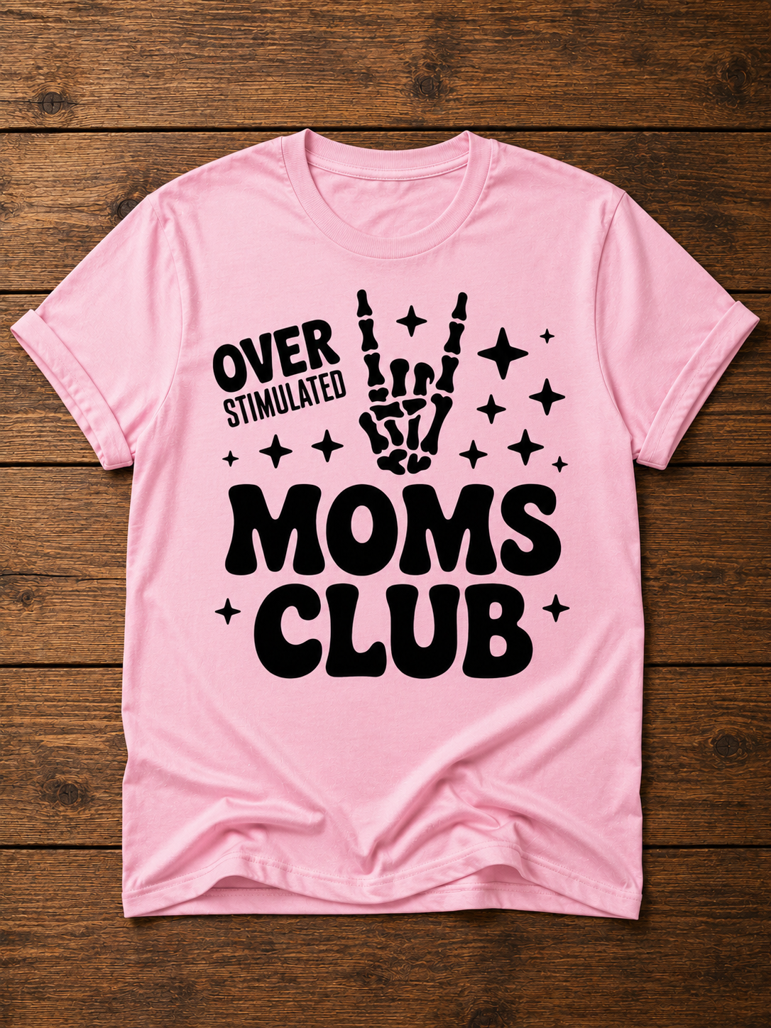 Overstimulated Moms Club Funny Mom Shirt
