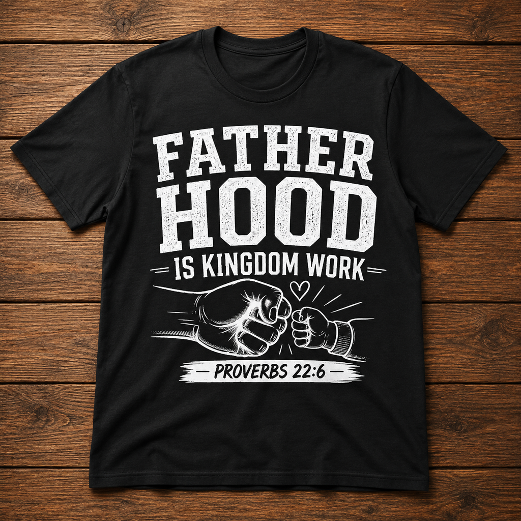 Fatherhood T-Shirt – Proverbs 22:6