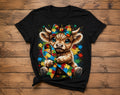 Autism Awareness Highland Cow T-Shirt