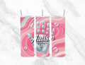 Autism Acceptance Handprint Tumbler 20 oz