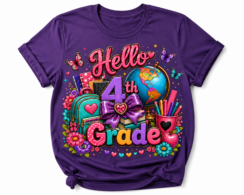 Hello 4Th grade T shirt