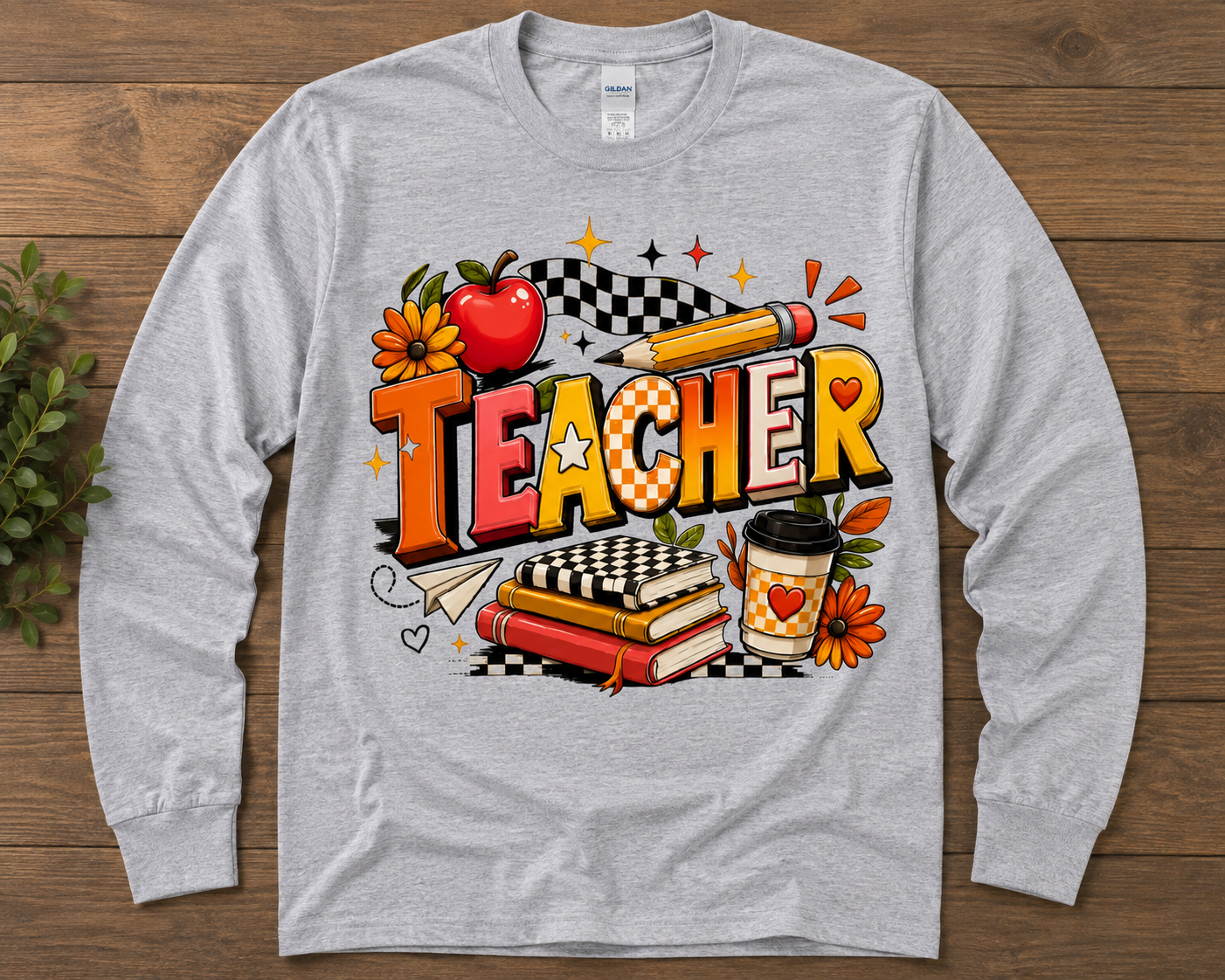 RETRO TEACHER T-SHIRT