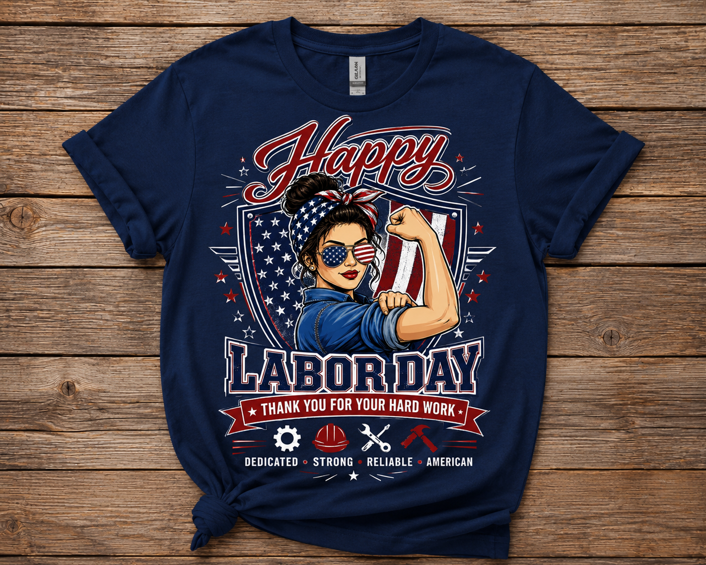 Happy Labor Day Thank You for Your Hard Work Shirt