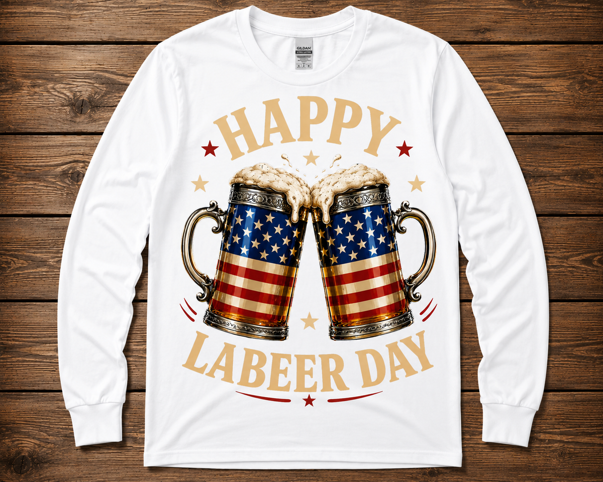 Happy LaBeer Day Patriotic Graphic Shirt