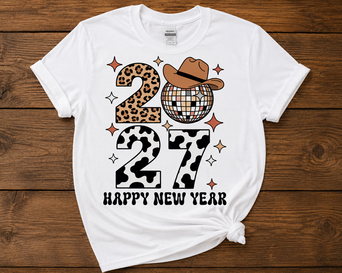 2027 Western New Year Graphic Shirt