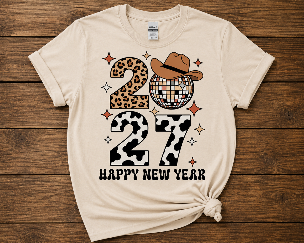 2027 Western New Year Graphic Shirt