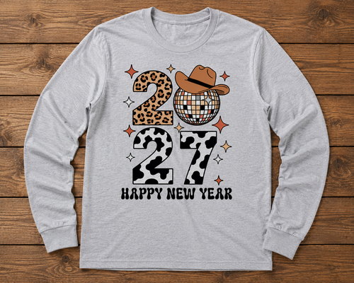 2027 Western New Year Graphic Shirt