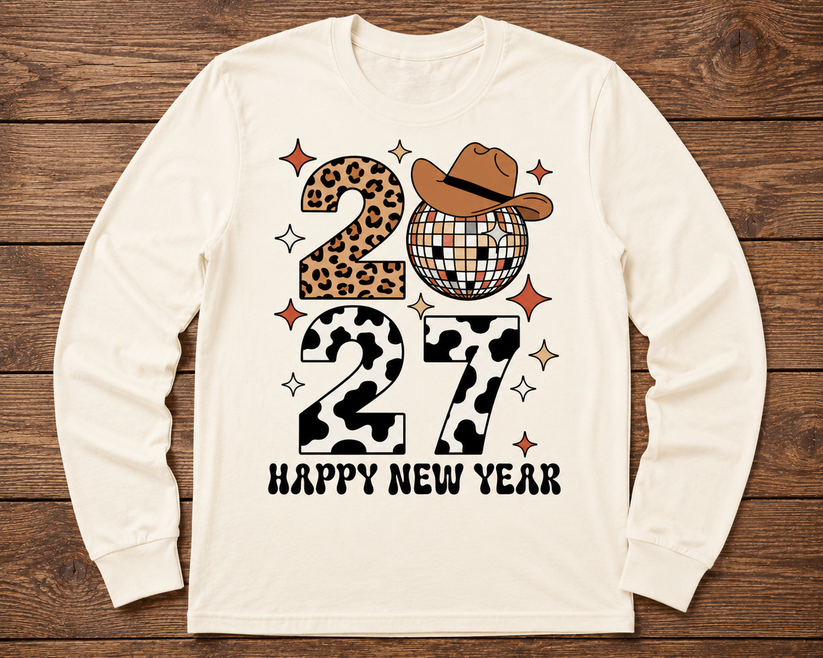 2027 Western New Year Graphic Shirt