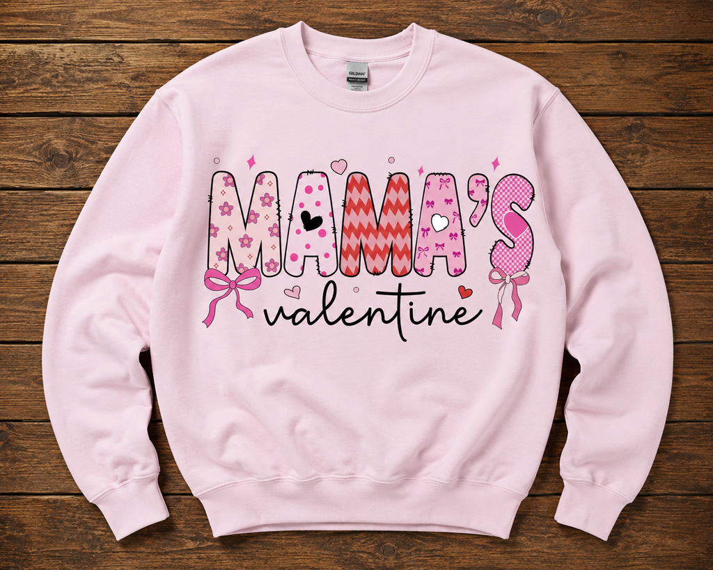 Mama’s Valentine Graphic Sweatshirt