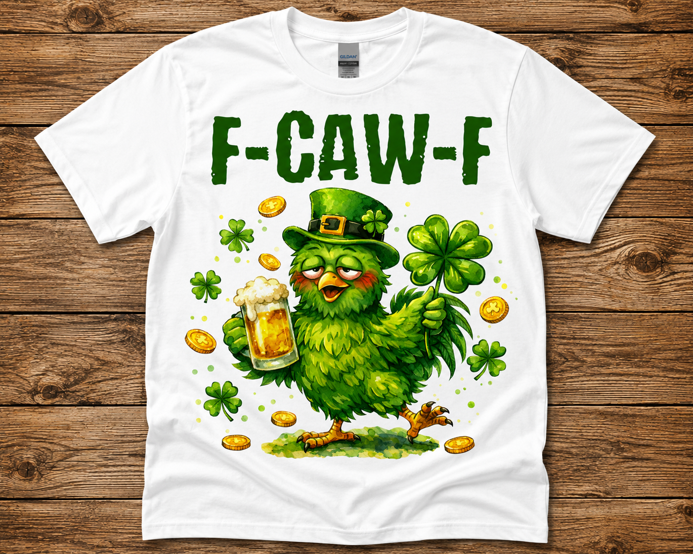 F-CAW-F Funny St. Patrick’s Day Graphic Shirt