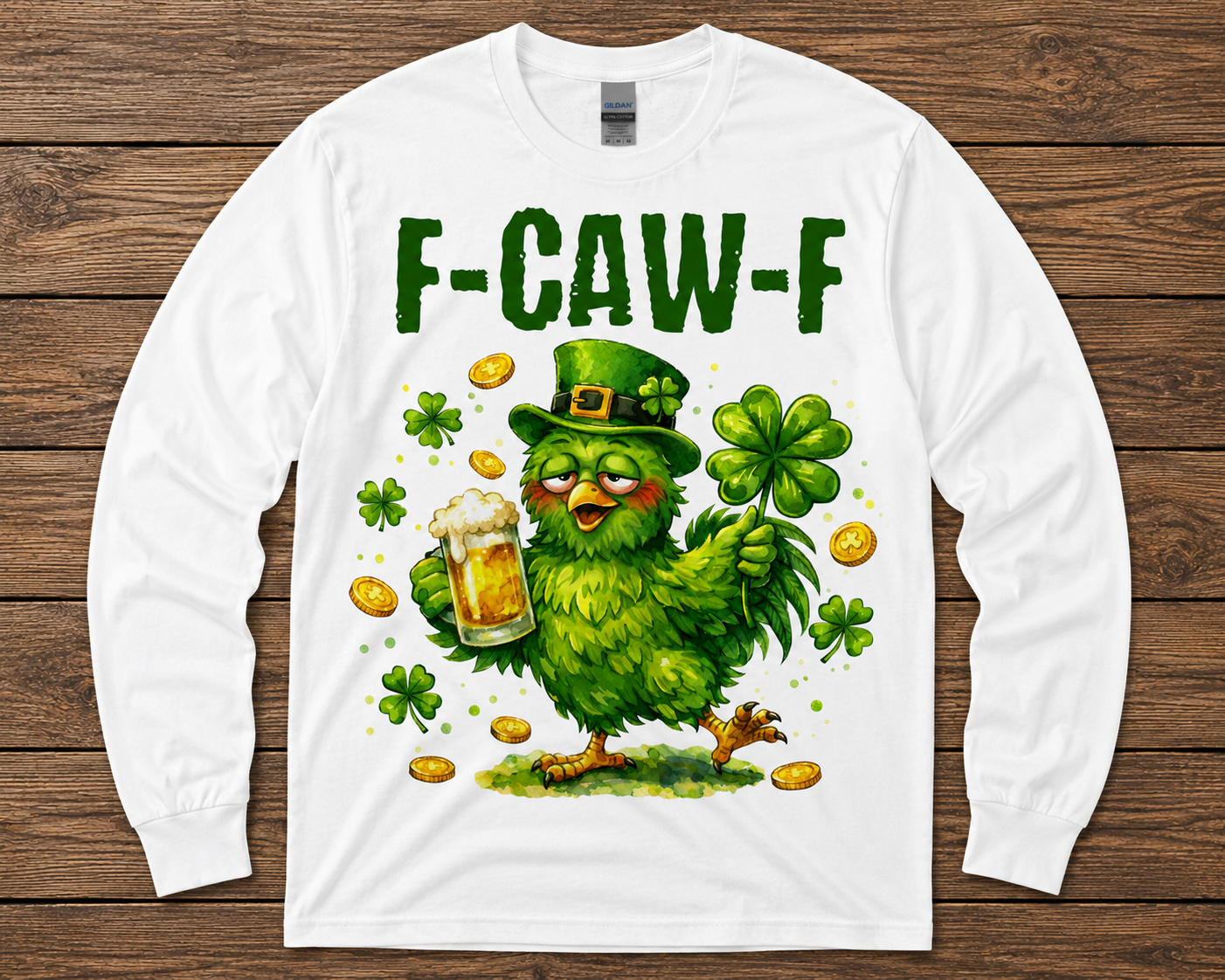 F-CAW-F Funny St. Patrick’s Day Graphic Shirt