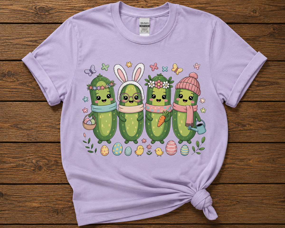 Easter Cactus Crew Graphic Shirt