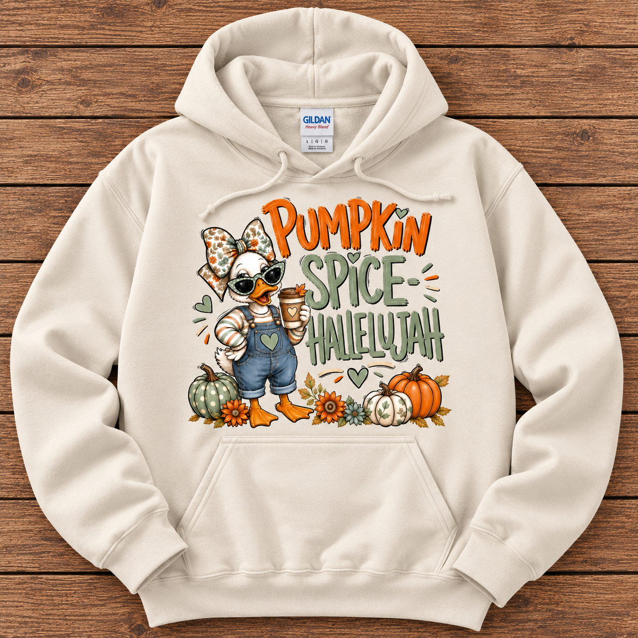 Pumpkin Spice Hallelujah Fall Hoodie