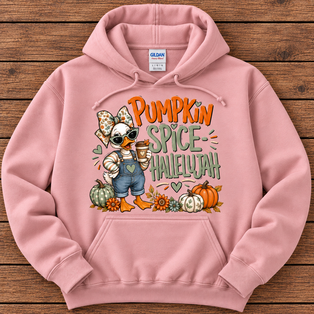 Pumpkin Spice Hallelujah Fall Hoodie