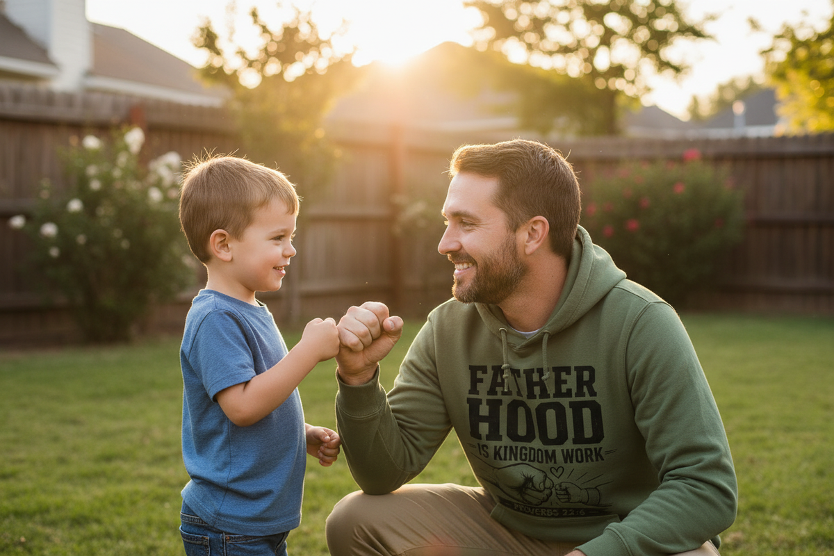Fatherhood Kingdom Hoodie