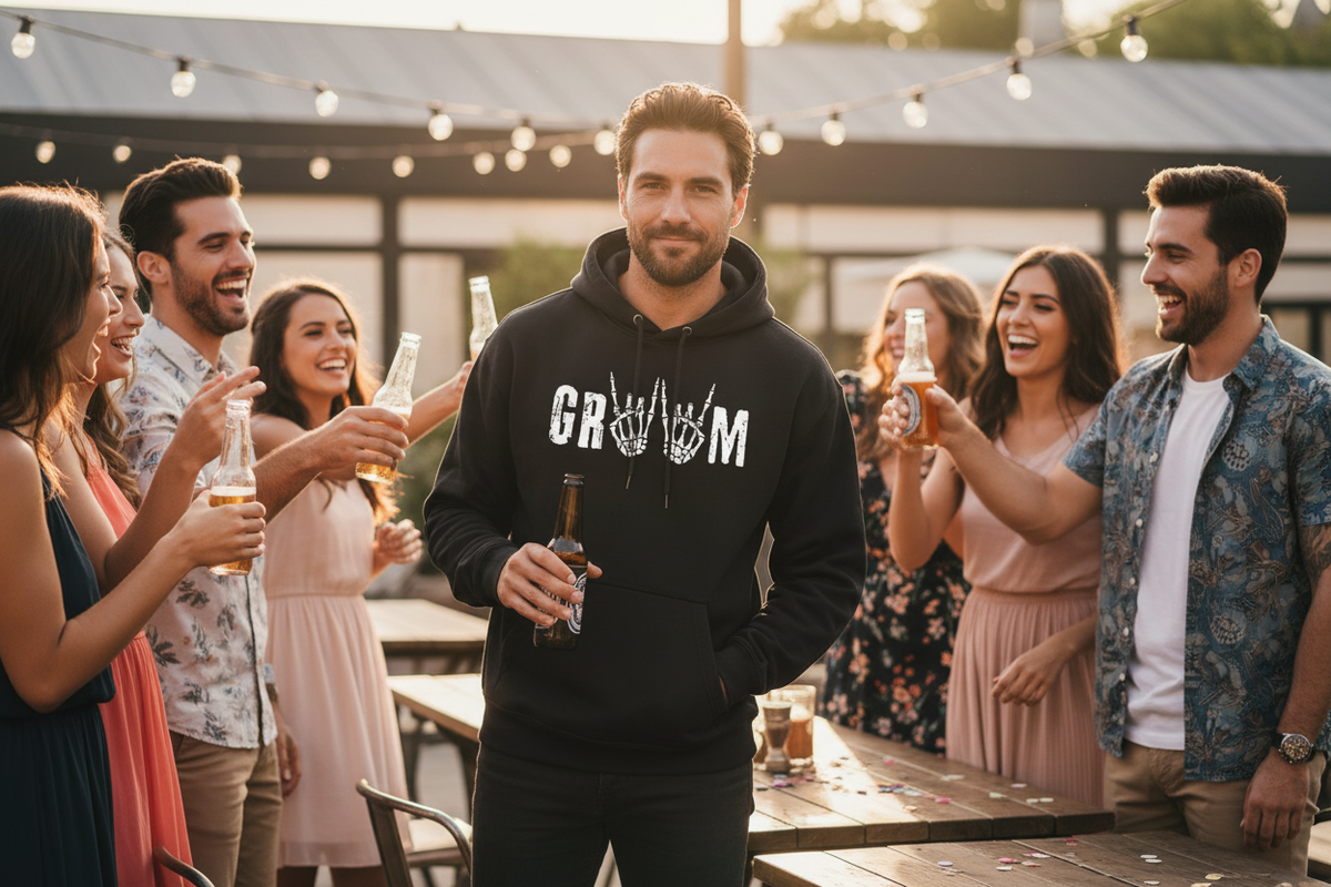 Groom Skeleton Hoodie