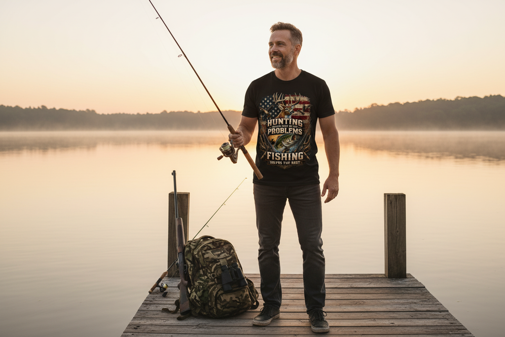 Hunting Fishing Tee