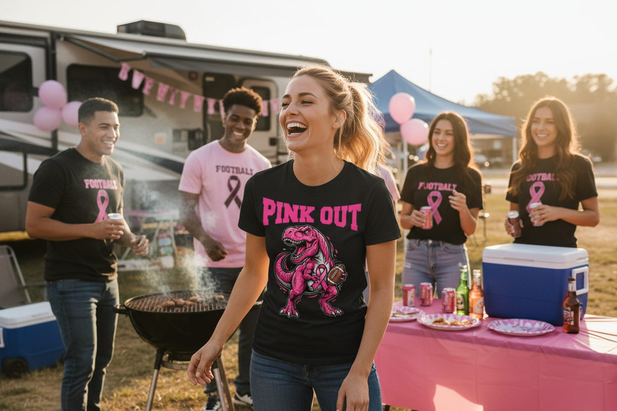 Pink Out T-Rex