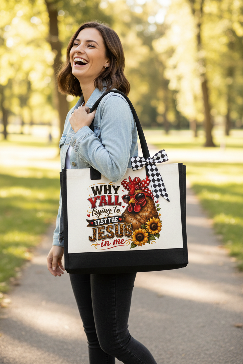 Why Y'all Jesus in Me Mockup